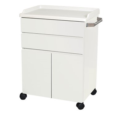 UMF 6214 Modular Treatment Cabinet with Two Drawers and Two Doors
