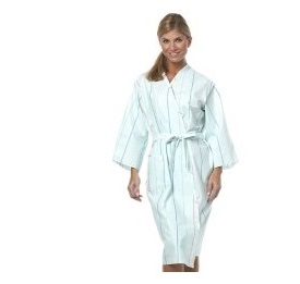 Fashion Seal 1846-XL, Collarless Robe, Poly-Cotton Sheeting, X-Large